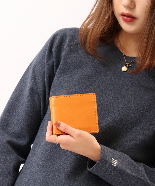 【セール】栃木レザー 二つ折り財布（財布）｜FUNALIVE（ファンアライブ）