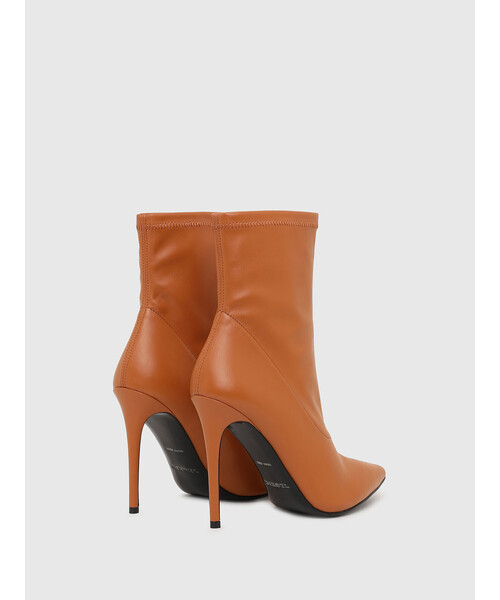 DIESEL（ディーゼル）の「レディース フェイクレザー ピンヒール アンクルブーツ（ブーツ・レディース・ブラウン/パープル/ブラック・36/39/38/37/35）」の10枚目の写真