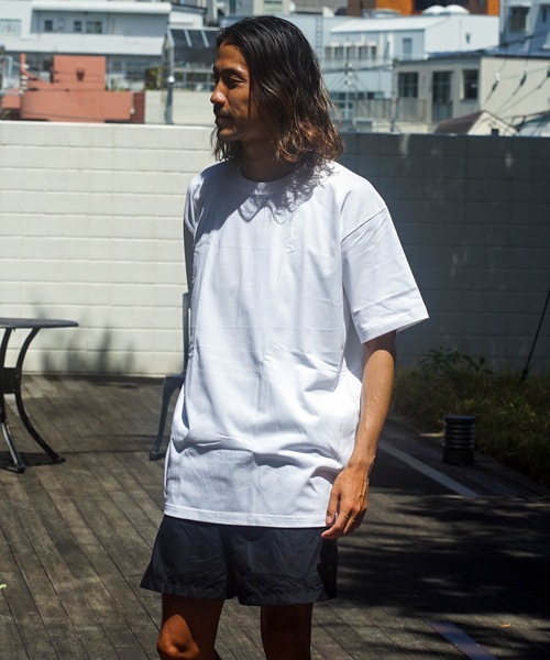 HANES(ヘインズ)の「【HANES/ヘインズ】BEEFY(ビーフィー) クルーネック半袖Tシャツ 無地 ユニセックス KING(ビッグ)サイズ(Tシャツ/カットソー・メンズ・ホワイト/ブラック・XXX-LARGE/XX-LARGE)」の6枚目の写真