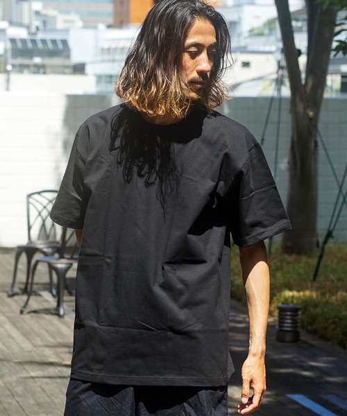 HANES(ヘインズ)の「【HANES/ヘインズ】BEEFY(ビーフィー) クルーネック半袖Tシャツ 無地 ユニセックス KING(ビッグ)サイズ(Tシャツ/カットソー・メンズ・ホワイト/ブラック・XXX-LARGE/XX-LARGE)」の11枚目の写真