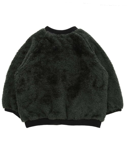 F.O.KIDS（エフオーキッズ）の「ボアプルオーバー（スウェット・キッズ・チャコール/グレー/カーキ/キナリ/ブラウン・80/130/95/90/140/100/110/120）」の9枚目の写真