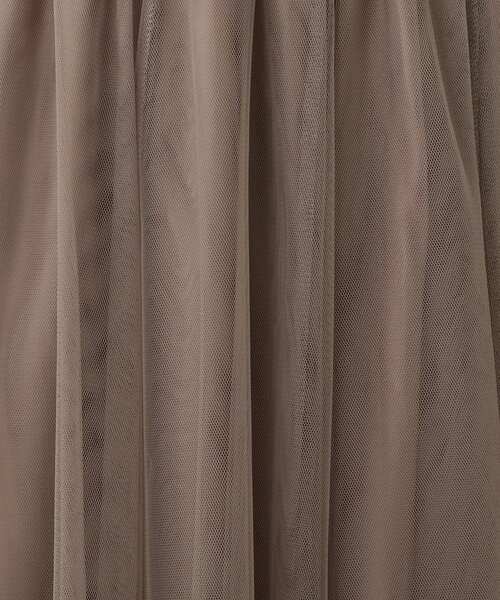 SHOO・LA・RUE（シューラルー）の「◆チュールギャザースカート（スカート・レディース・ブラック系1/ベージュ系その他2・00）」の7枚目の写真