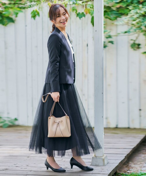 SHOO・LA・RUE（シューラルー）の「◆チュールギャザースカート（スカート・レディース・ブラック系1/ベージュ系その他2・00）」の13枚目の写真