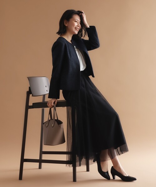 SHOO・LA・RUE（シューラルー）の「◆チュールギャザースカート（スカート・レディース・ブラック系1/ベージュ系その他2・00）」の15枚目の写真