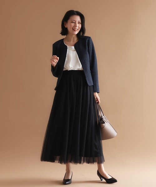 SHOO・LA・RUE（シューラルー）の「◆チュールギャザースカート（スカート・レディース・ブラック系1/ベージュ系その他2・00）」の16枚目の写真