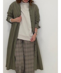 SHOO・LA・RUE | 【五明祐子さん着用商品】【S-3L】コーデュロイシャツワンピース(ワンピース)