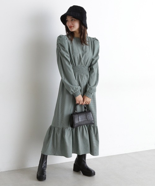 FREE'S MART（フリーズマート）の「キルティングバケットハット（ハット・レディース・ブラック・ﾌﾘ-）」の5枚目の写真