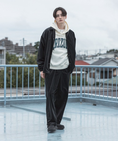 RAGEBLUE（レイジブルー）の「ラグベル/ワイドイージーパンツ＜セットアップ着用可能＞/227982（スラックス・メンズ・ワインレッド/グレー/パープル/ブルー/ベージュ/ブラック・LARGE/MEDIUM）」の9枚目の写真