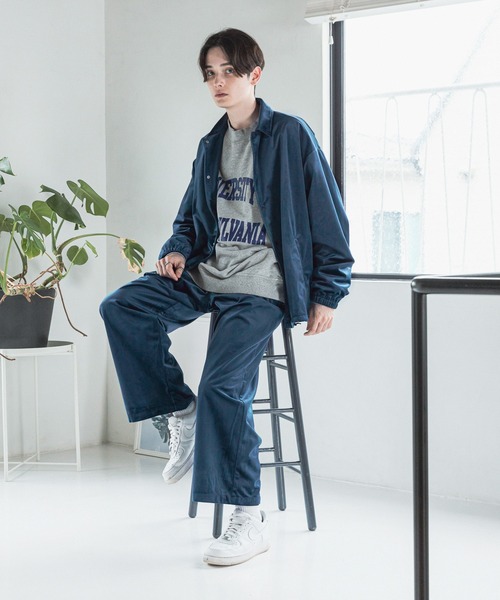 RAGEBLUE（レイジブルー）の「ラグベル/ワイドイージーパンツ＜セットアップ着用可能＞/227982（スラックス・メンズ・ワインレッド/グレー/パープル/ブルー/ベージュ/ブラック・LARGE/MEDIUM）」の16枚目の写真