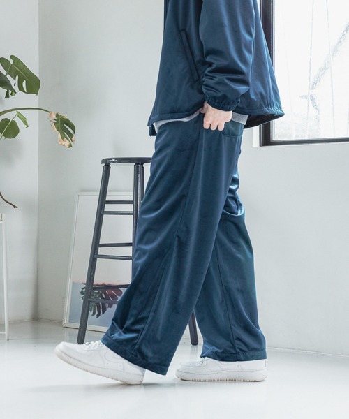 RAGEBLUE（レイジブルー）の「ラグベル/ワイドイージーパンツ＜セットアップ着用可能＞/227982（スラックス・メンズ・ワインレッド/グレー/パープル/ブルー/ベージュ/ブラック・LARGE/MEDIUM）」の17枚目の写真