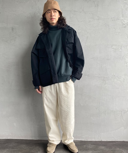 JEANS FACTORY Clothes（ジーンズファクトリークローズ）の「[Jeans Factory Clothes/ジーンズファクトリークローズ] ビッグシルエット ミリタリージャケット（ミリタリージャケット・レディース・ブラック/オフホワイト/オリーブ・M/L）」の15枚目の写真