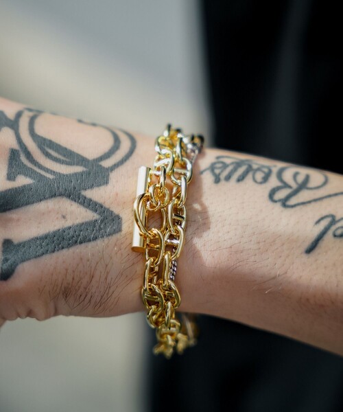 Subciety(サブサエティ)の「2WAY NECKLACE(ネックレス・メンズ・ゴールド/シルバー・FREE)」の14枚目の写真