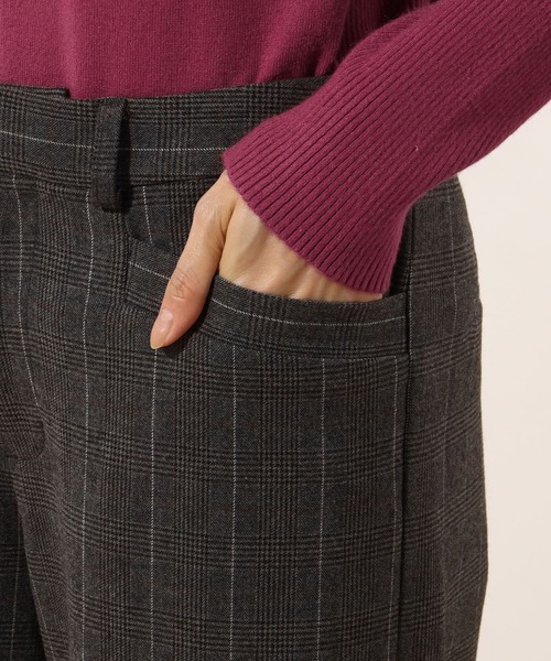 Petit Honfleur（プチオンフルール）の「裏起毛パンツ（その他パンツ・レディース・グレー/チャコール・67/64/61）」の9枚目の写真