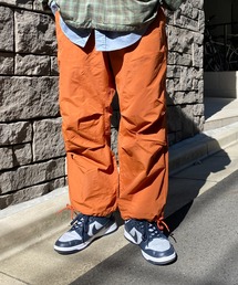 カラースノーカモパンツ