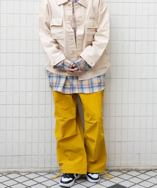 BROKEN BASE（ブロークンベース）の「カラースノーカモパンツ（その他パンツ・メンズ・ブラウン/グレー系その他/ホワイト/グリーン/ミント/ライトグレー/ブラック/オフホワイト/マスタード・MEDIUM/LARGE/X-LARGE）」の16枚目の写真