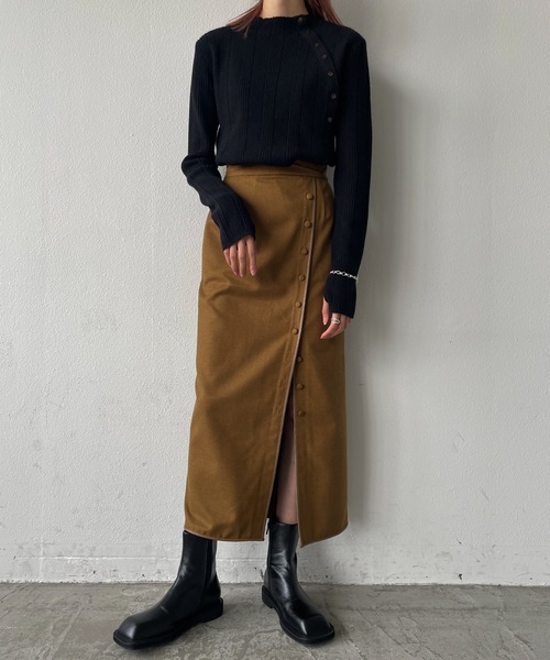 Alia(アリア)の「トラックソールショートブーツ(ブーツ・レディース・ブラック/アイボリー/キャメル・M/L/S/XL)」の15枚目の写真