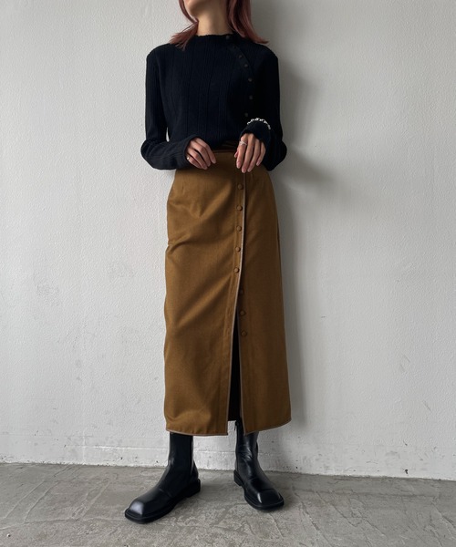 Alia(アリア)の「トラックソールショートブーツ(ブーツ・レディース・ブラック/アイボリー/キャメル・M/L/S/XL)」の19枚目の写真