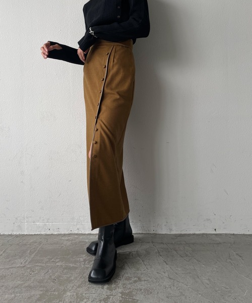 Alia(アリア)の「トラックソールショートブーツ(ブーツ・レディース・ブラック/アイボリー/キャメル・M/L/S/XL)」の22枚目の写真