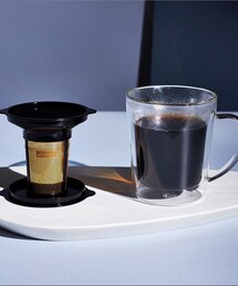 212 KITCHEN STORE（トゥワントゥキッチンストア）の「ゴールドフィルター ダブルウォールマグ ＜cores コレス＞（食器）」