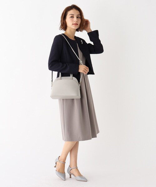 index（インデックス）の「◆メタルバーブガッティバッグ【2WAY】（ハンドバッグ・レディース・ブラック/グレー/オフホワイト・00）」の6枚目の写真