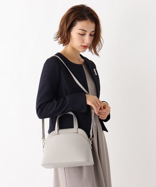 index（インデックス）の「◆メタルバーブガッティバッグ【2WAY】（ハンドバッグ・レディース・ブラック/グレー/オフホワイト・00）」の7枚目の写真