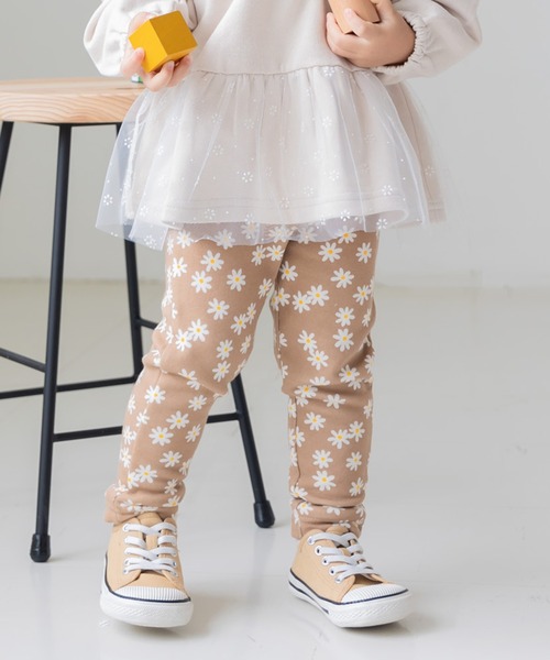 JAM & LINK（ジャムアンドリンク）の「裏起毛（裏シャギー）レギンス（レギンス/スパッツ・キッズ・M/H/K/O/N/D/I/E/C/F/R/A/G/J/Q/P/B/L/S/T・95cm/120cm/80ｃｍ/100cm/130cm/110cm/90cm/140cm）」の14枚目の写真