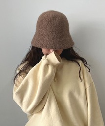 me+em select | ※※【7色展開】ウールライクボアバケットハット(ハット)