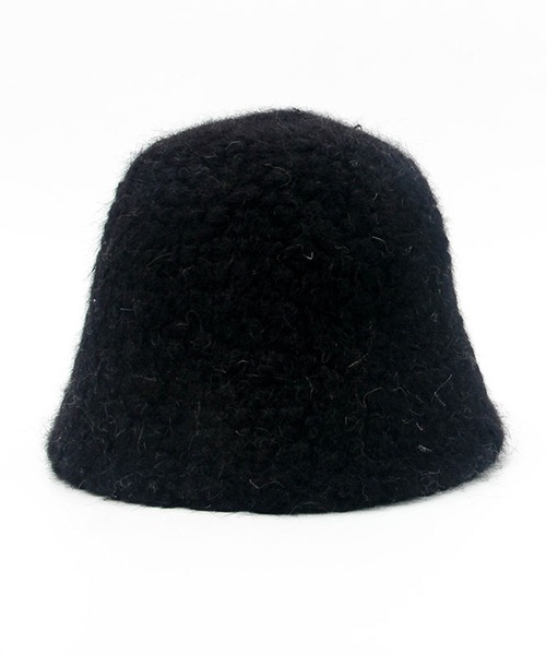 me+em select（ミームセレクト）の「※※【7色展開】ウールライクボアバケットハット（ハット・レディース・ホワイト/ブラック/ベージュ/ブラウン/ブルー/モカ/レッド系その他・FREE）」の15枚目の写真