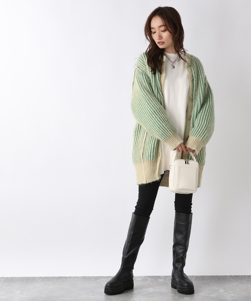 JEANASIS（ジーナシス）の「BOXショルダーバッグ/261955（ショルダーバッグ・レディース・ホワイト/ブラック・FREE）」の15枚目の写真