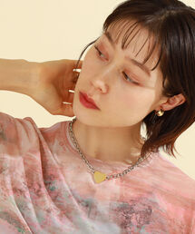 Ray BEAMS | Ray BEAMS / ハート プレート ネックレス(ネックレス)