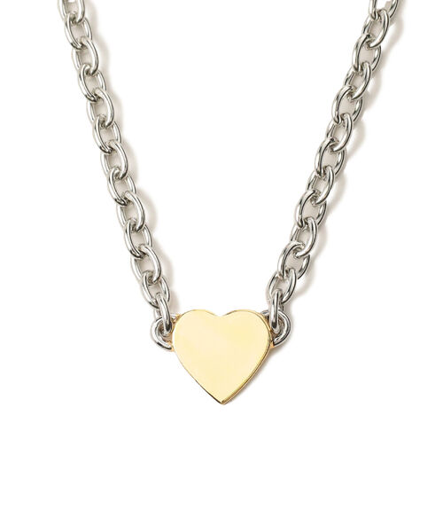 Ray BEAMS（レイビームス）の「Ray BEAMS / ハート プレート ネックレス（ネックレス・レディース・その他・ONE SIZE）」の3枚目の写真