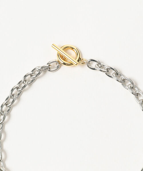 Ray BEAMS（レイビームス）の「Ray BEAMS / ハート プレート ネックレス（ネックレス・レディース・その他・ONE SIZE）」の4枚目の写真