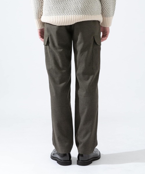 URBAN RESEARCH ROSSO MEN（アーバンリサーチロッソメン）の「『XLサイズあり』ウールフランネルカーゴパンツ（カーゴパンツ・メンズ・チャコールグレー/グレー/カーキ・SMALL/MEDIUM/LARGE/X-LARGE）」の13枚目の写真