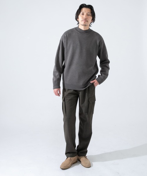 URBAN RESEARCH ROSSO MEN（アーバンリサーチロッソメン）の「『XLサイズあり』ウールフランネルカーゴパンツ（カーゴパンツ・メンズ・チャコールグレー/グレー/カーキ・SMALL/MEDIUM/LARGE/X-LARGE）」の15枚目の写真