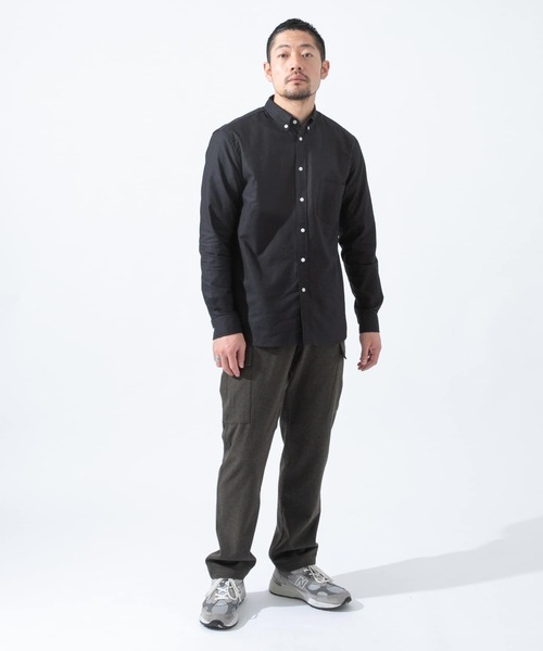 URBAN RESEARCH ROSSO MEN（アーバンリサーチロッソメン）の「『XLサイズあり』ウールフランネルカーゴパンツ（カーゴパンツ・メンズ・チャコールグレー/グレー/カーキ・SMALL/MEDIUM/LARGE/X-LARGE）」の18枚目の写真