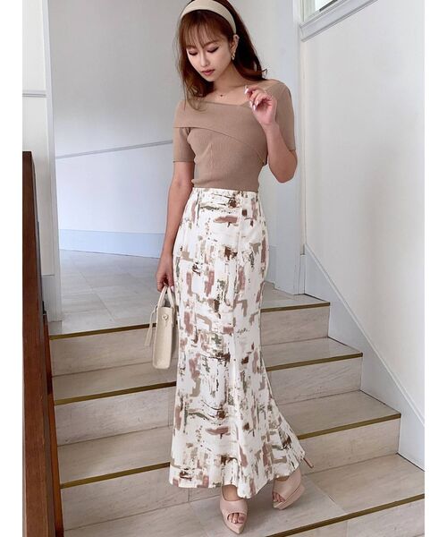 RESEXXY（リゼクシー）の「アソートパターンマーメイドスカート（スカート・レディース・ピンク/ラベンダー/ブルー・FREE）」の6枚目の写真