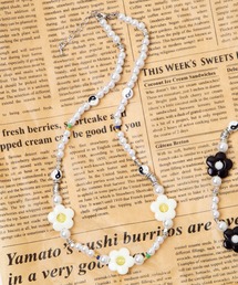 WEGO | WEGO/フラワーインヤンパールネックレス(ネックレス)