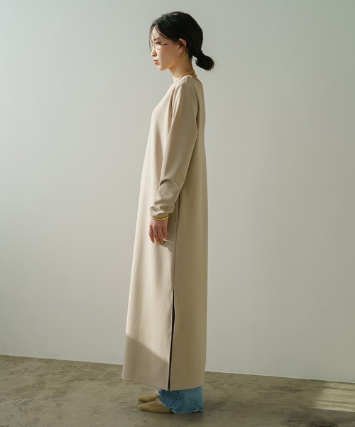 LOUNGEDRESS（ラウンジドレス）の「2wayカットワンピース（ワンピース・レディース・ベージュ/ブラック・FREE）」の10枚目の写真
