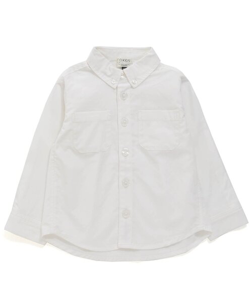 F.O.KIDS(エフオーキッズ)の「シャツ(シャツ/ブラウス・キッズ・ストライプ/オフホワイト/チェック・95/130/140/90/120/100/80/110)」の1枚目の写真