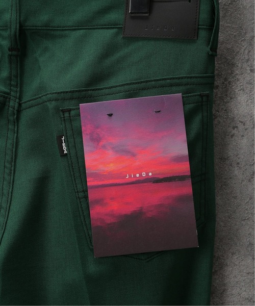 Jieda（ジエダ）の「【JIEDA / ジエダ】FLARE PANTS（その他パンツ・メンズ・ブラック/グリーン・1/2）」の9枚目の写真