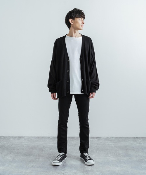 Nudie Jeans（ヌーディージーンズ）の「Nudie Jeans ヌーディージーンズ グリムティム ブラックデニムパンツ Grim Tim 113033030（デニムパンツ・メンズ・ブラック・32inch/28inch/31inch/29inch/30inch/33inch）」の18枚目の写真