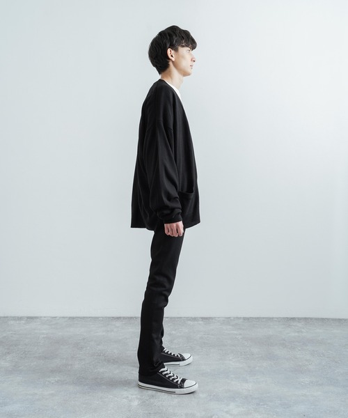 Nudie Jeans（ヌーディージーンズ）の「Nudie Jeans ヌーディージーンズ グリムティム ブラックデニムパンツ Grim Tim 113033030（デニムパンツ・メンズ・ブラック・32inch/28inch/31inch/29inch/30inch/33inch）」の19枚目の写真