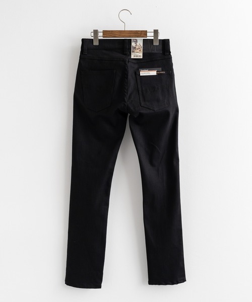 Nudie Jeans（ヌーディージーンズ）の「Nudie Jeans ヌーディージーンズ グリムティム ブラックデニムパンツ Grim Tim 113033030（デニムパンツ・メンズ・ブラック・32inch/28inch/31inch/29inch/30inch/33inch）」の9枚目の写真