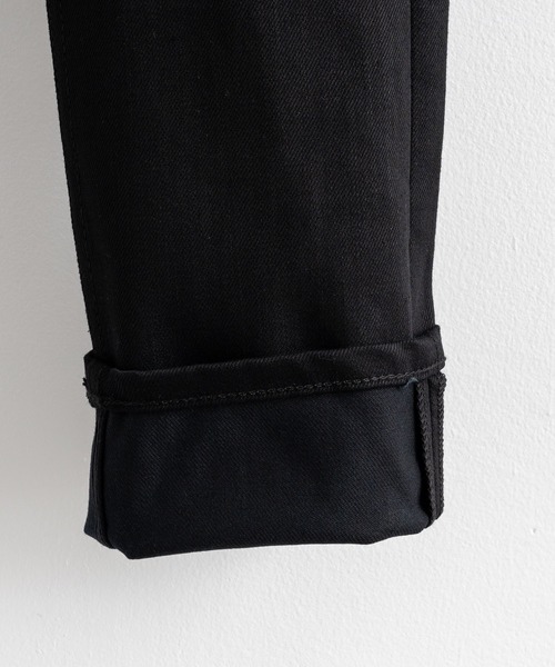 Nudie Jeans（ヌーディージーンズ）の「Nudie Jeans ヌーディージーンズ グリムティム ブラックデニムパンツ Grim Tim 113033030（デニムパンツ・メンズ・ブラック・32inch/28inch/31inch/29inch/30inch/33inch）」の13枚目の写真
