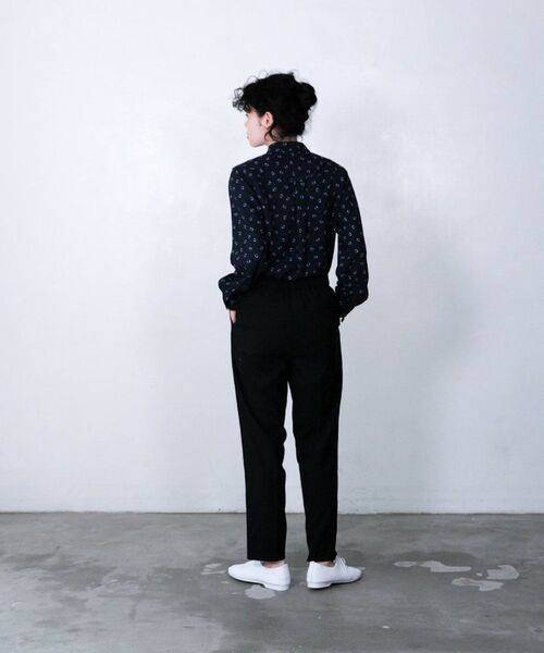 LA MARINE FRANCAISE(マリン フランセーズ)の「Floatのスタンドシャツ(シャツ/ブラウス・レディース・ネイビー/オフホワイト・F)」の16枚目の写真