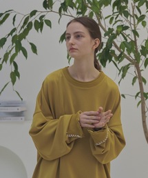 shiki tokyo | Oversized Handstitch Balloon Sweat / オーバーサイズハンドステッチバルーンスウェット(Tシャツ/カットソー)