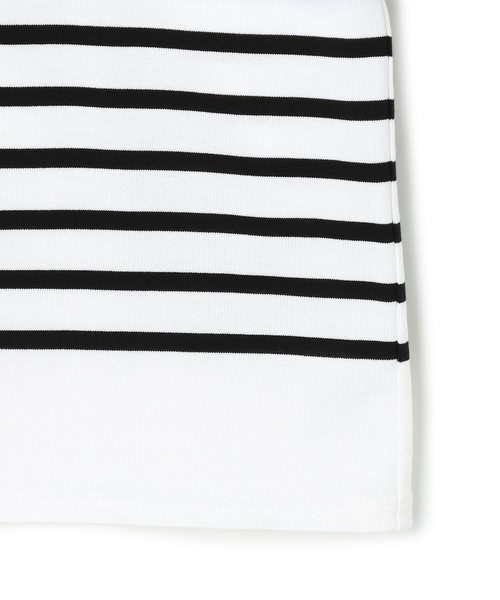 N.O.R.C by the line（ノークバイザライン）の「パネルボーダープルオーバー（Tシャツ/カットソー・レディース・キャメル/ホワイト/ブルー・M/L/XXL/S）」の12枚目の写真