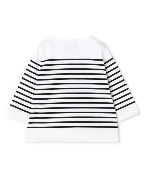 N.O.R.C by the line（ノークバイザライン）の「パネルボーダープルオーバー（Tシャツ/カットソー・レディース・キャメル/ホワイト/ブルー・M/L/XXL/S）」の14枚目の写真