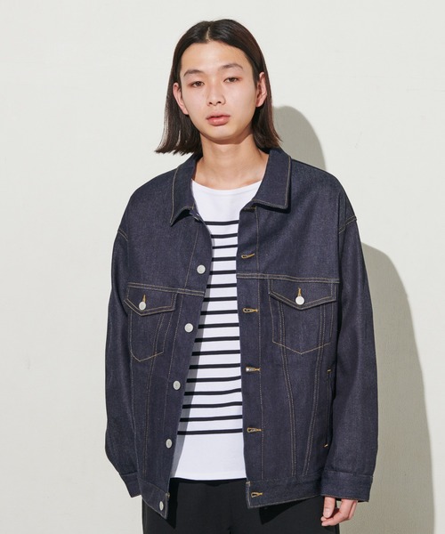 N.O.R.C by the line（ノークバイザライン）の「パネルボーダープルオーバー（Tシャツ/カットソー・レディース・キャメル/ホワイト/ブルー・M/L/XXL/S）」の7枚目の写真