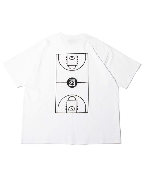 TOKYO 23(トウキョウニジュウサン)の「TOKYO 23 FULL COURT TEE / トーキョー23 フルコート ティー(Tシャツ/カットソー・メンズ・ホワイト/グレー系その他/ブラック/グレー・M/XL/L)」の16枚目の写真